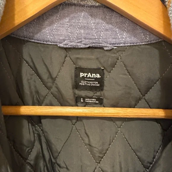 Prana Lower Falls Insulated Shirt Jacket—Size Large - Picture 5 of 7